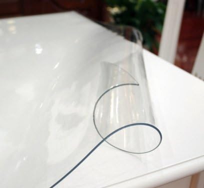 Soft glass cloth thick PVC waterproof hot plastic tablecloth table mat table mats transparent frosted crystal plate