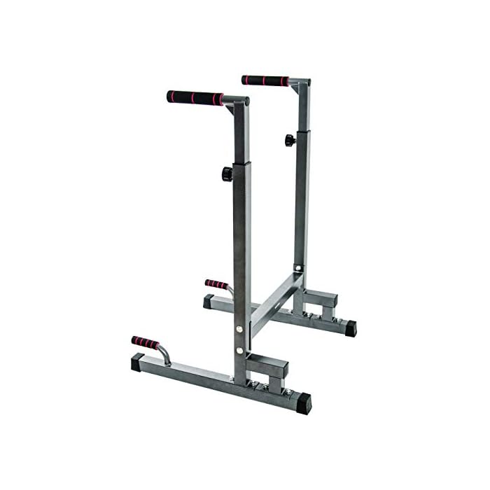 BalanceFrom MultiFunction Dip Stand Dip Station Dip bar with Improved