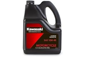 Kawasaki 4-Stroke Motorcycle Engine Oil 10W40 1 Gallon K61021-302