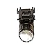 Aimkon HiLight P10S 500 Lumen Pistol LED Strobe Flashlight with Weaver Quick Release for Glock Series, Sig Sauer, Smith & Wesson, Springfield, Beretta, Ruger, and Heckler & Koch, etc. (Certified Refu