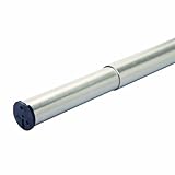 John Sterling RP0020-48/72BN Adjustable Closet Rod, 48-Inch to 72-Inch, Plated Brushed Nickel