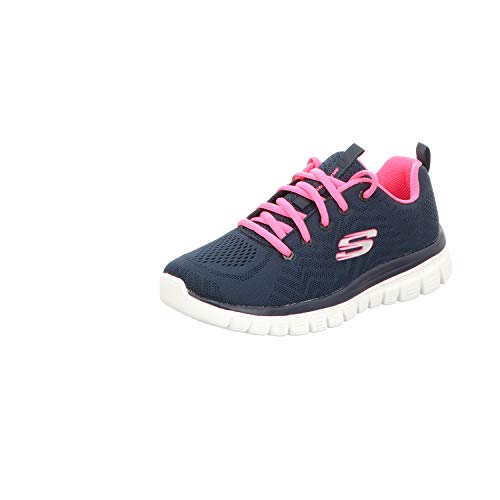 Damen Graceful Get Connected Trainers, Black Mesh / Trim, 39 EU
