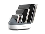 Griffin PowerDock Pro - Multi-Charger Dock Charges 5 USB Devices for iPad, iPhone, iPod - Multi-Device Charger and Cord Management