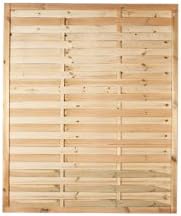 Meingartenversand De Klassischer Lamellenzaun Gartenzaun Mit Den Massen 150 X 180 Cm Breite X Hohe Aus Druckimpragniertem Kiefer Fichte Holz Hamburg Amazon De Garten