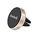 Inateck Aluminum Air Vent Magnetic Car Mount Phone Holder for iPhone 7, Samsung Galaxy S7 and Other Smartphones and GPS Devices - Golden