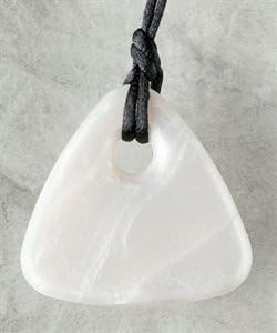 Teething Bling Pearl Triangle Pendant Teether Necklace