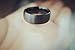 King Will Mens 2mm/4mm/6mm/8mm Black Matte Finish Tungsten Carbide Ring Domed Engagement Wedding Band Comfort Fit