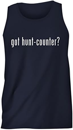got hunt-counter? - Men's Comfortable Humor Adult Tank Top, Navy, Medium