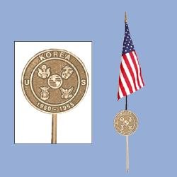 Grave Marker For Korean Veteran 25 IN.