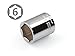 TEKTON 3/8 Inch Drive x 18 mm 6-Point Socket | 14151