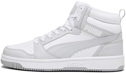 Rebound V6, Scarpe da ginnastica Unisex - Adulto, White Ash Gray, 42 EU