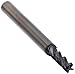 YG-1 EMB14 Carbide Square Nose End Mill, Long Reach, Vibration Resistant, Metric, AlTiN Monolayer Finish, 4 Flutes, 57mm Overall Length, 5mm Cutting Diameter, 6mm Shank Diameter