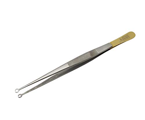 Corn Suture Tweezers Straight Surgical Forceps Pliers ARTMAN Brand
