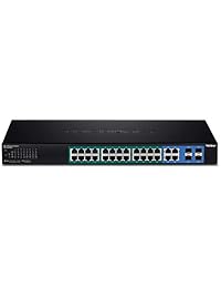 TRENDnet - Interruptor PoE+ Gigabit de 16 puertos (TPE-TG160g)