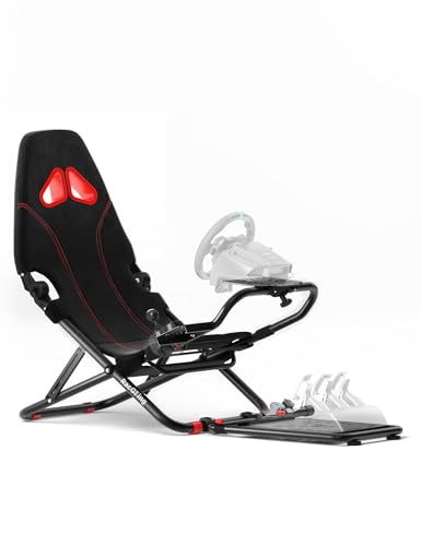 Cabina de simulador de carreras plegable RACGTING para Logitech Thrustmaster MOZA