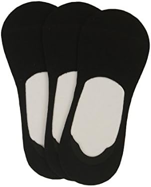 Klair Men's Black Premium Cotton Loafer Socks (Pack Of 3)