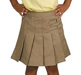 French Toast Girls Pleated Scooter (X9103) -NAVY -5