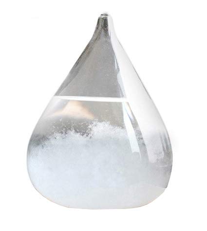 Storm Glass Weather Forecaster Stylish Decorative Drop Mini Barometer