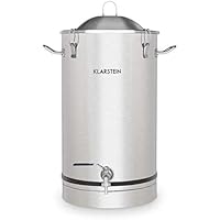 Klarstein Maischfest, Fermentation Kettle, Beer Brewer, 304 Steel, Home Fermentation of Beer and Wine, Includes…