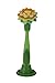 Scrub Daddy – Scrub Daisy Dishwand System - Scratch Free and Odor Resistant Head with Soap-Dispensing Wand and Self-Draining Base - The Daisy Multi-Purpose Scrubber