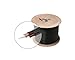 FiveStarCable 1000 ft. Siamese RG59 Coaxial CCTV Combo Cable Black - 20AWG RG59 + 18/2 18AWG Power
