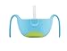 b.box XL bowl with Lid and Straw | 12 Months + | Color: Ocean Breeze | 17 oz. | BPA-Free| Phthalates & PVC Free |Dishwasher & Microwave Safe