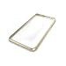 Luvvitt Clear View iPhone 7 Plus/iPhone 8 Plus Case with Hybrid Scratch Resistant Back and Shock Absorbing Bumper for Apple iPhone 7 Plus (2016) and iPhone 8 Plus (2017) - Gold