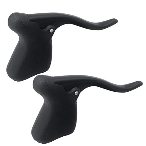 YouCY 1 Pair Bent Brake Lever Bike Brake Lever Aluminum Alloy Bicycle Brake Lever for Road Bike Bicycle Brake Handlebar