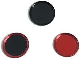 Home Button Sticker of Fingerprint Identification Touch ID for Apple iPhone SE 5S 6 6S 7 7Plus iPad Mini Air Pro (red-black)