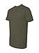 Next Level Mens Premium Fitted Short-Sleeve Crew T-Shirt - Large - Military Green