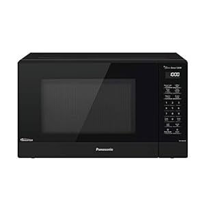 Panasonic Compact Microwave Oven with 1200 Watts of Cooking Power, Sensor Cooking, Popcorn Button, Quick 30sec and Turbo Defrost