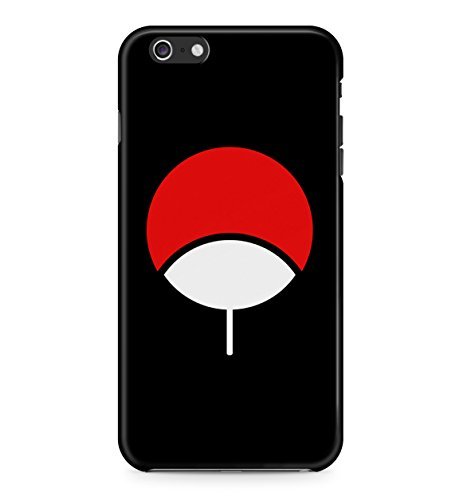 Amazon Com Naruto Uchiha Clan Symbol Pattern Hard Plastic Snap On Case Cover For Iphone 6 Plus Iphone 6s Plus Cell Phones Accessories
