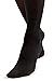sofsy Italian-Made 40 Den Black Opaque Solid Color Tights for Women | Ultra-Soft, Durable, Run-Resistant High-Waist Pantyhose - Large