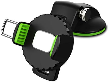 Car Integral Mount Cell Phone GPS Holder Universal for Dashbord Windshield Air Vent Mount Holder for iPhone 4/5/6s/6p/7/7P/8/X and Similar Cell Phone for Samsung Google e