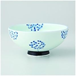 Japanese porcelain Hasami ware. Set of 5 tandelion keiryo meshiwan bowls L. J60-14767