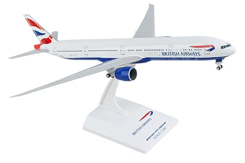 Daron Skymarks British Airways 777-300ER 1/200 with Gear Model Kit , White