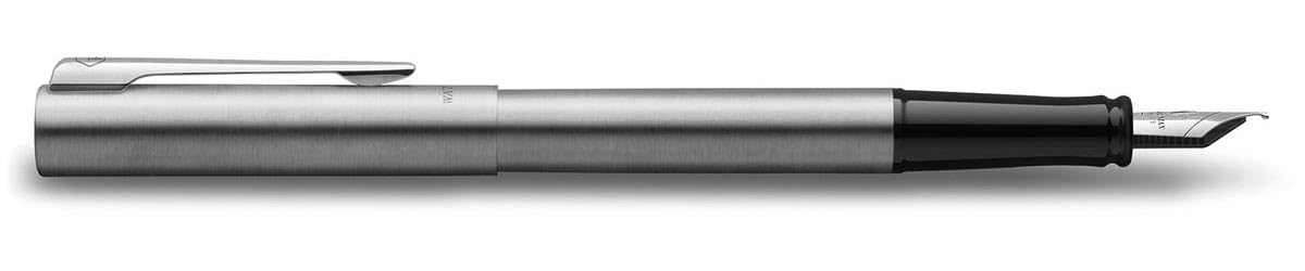 Waterman Fountain Pen Allure Chrome CT + 6 Ink Cartridges