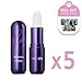 VT X BTS Gloria Lip Color Balm 0.12 fl.oz. / 3.5g, Tinted Lip Balm, (5 Types Set + Include - BTS 7 Photo Cards (108x148/A6 Size))
