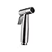INTERIOR SOLUTIONS Toilet Bidet Handheld Sprayer Cloth Diaper Shattaf Stainless Steel Brushed S6001BN