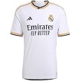adidas Men's Soccer Real Madrid 23/24 Authentic Home Jersey - A Legendary Combination of Style and Comfort (as1, Alpha, l, Regular, Regular) White