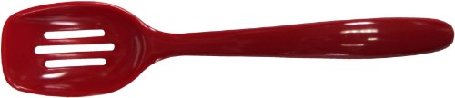 Gourmac Mini Red Melamine Slotted Spoon, Set of 2