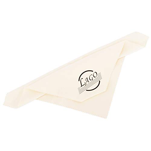 12X12 Inch Guitar Cleaning Cloth Instrument Polishing Cloth Guitar Care Clothing, Guitar Violin Piano Clarinet Trumpet Sax Polishing Cloth Microfibre Polishing Cloth (2 pcs)