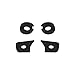 Eye Opening Stuff Replacement Earsocks & Nosepiece Rubber Kits Compatible with Oakley Juliet Sunglasses - Black