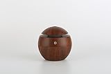 Fea-U8 130ML USB Ultrasonic Cool Mist Humidifier-Premium Humidifying Unit with Whisper-quiet Operation (Dark wooden)