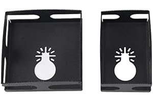 Square Slot Cutter, 2 Pcs Stainless Steel Electrical Wall Outlet Cutout Box Rectangle Precise Slot Cutter Carving One Step in