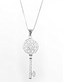 sterling Silver Necklaces for Women Desen Key pendantsterling Silver Necklaces for Women Desen Key pendant (sterling)