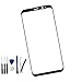 5.8inch Real Glass Front Screen Outer Lens Replacement for Galaxy S8 SM-G950 G950A G950P G950T G950U G950V G950F G950FD G950W G950S/K/L G9500 All Carriers (Not LCD &Not digitizer) Black