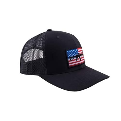 Black Rifle Coffee Company Hat – AR Flag Patch Trucker Hat for Dad