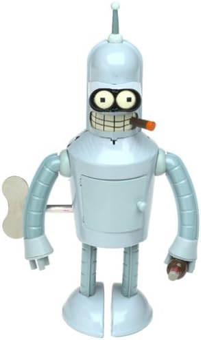 Futurama Bender Wind-up Robot Action Toy by Rocket USA