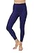 90 Degree By Reflex Womens High Waisted Leggings Capri Workout Yoga Pants-Electric Navy-L